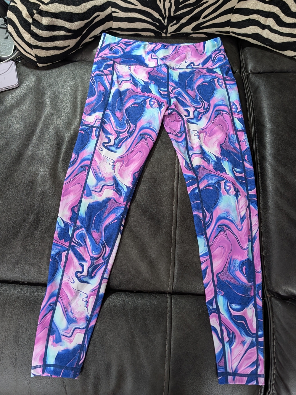 Constantly Varied Gear Gorgeous Vibrant Marble Swirl Active Leggings